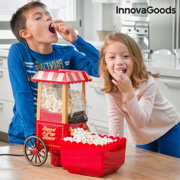 Popcornovač InnovaGoods 1200W Červený